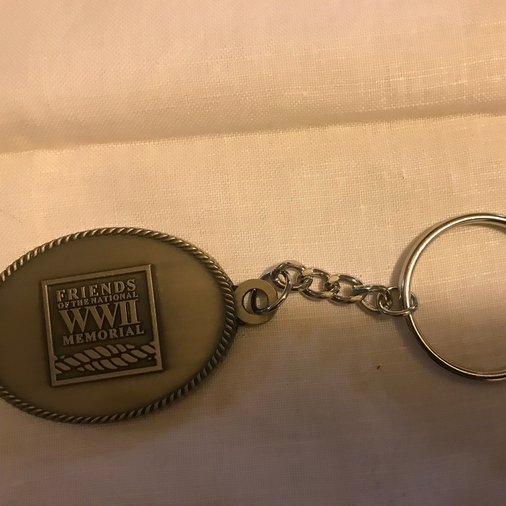 World War II (WWII) Memorial Key Chain